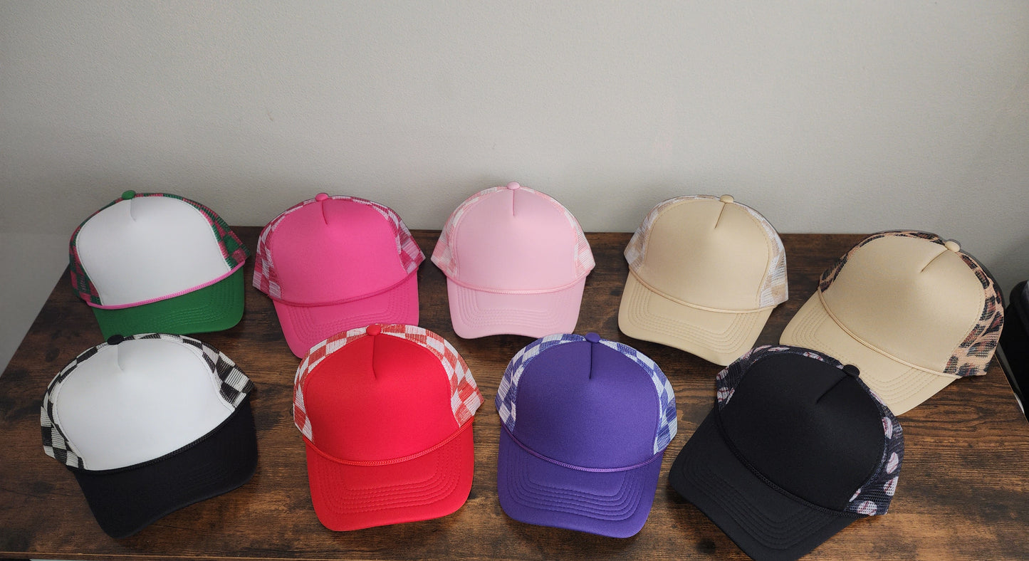 Blank Hat Options