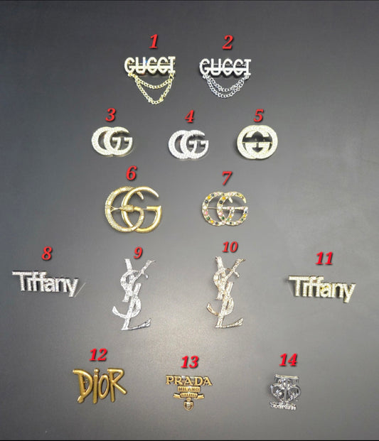 GG, Tiff, Y & D Brooches