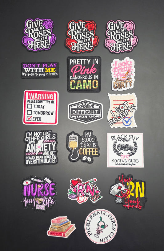 Pt. 59 Statement Patches