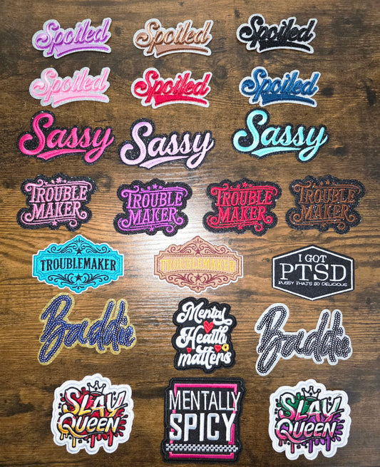 Pt. 7 Statement Patches