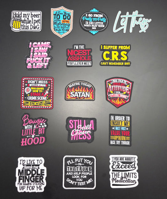 Pt.43 Statement Patches