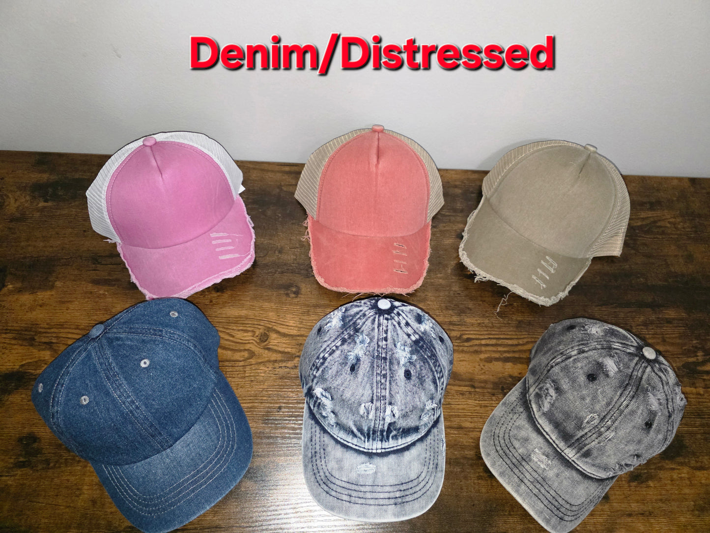 Blank Hat Options