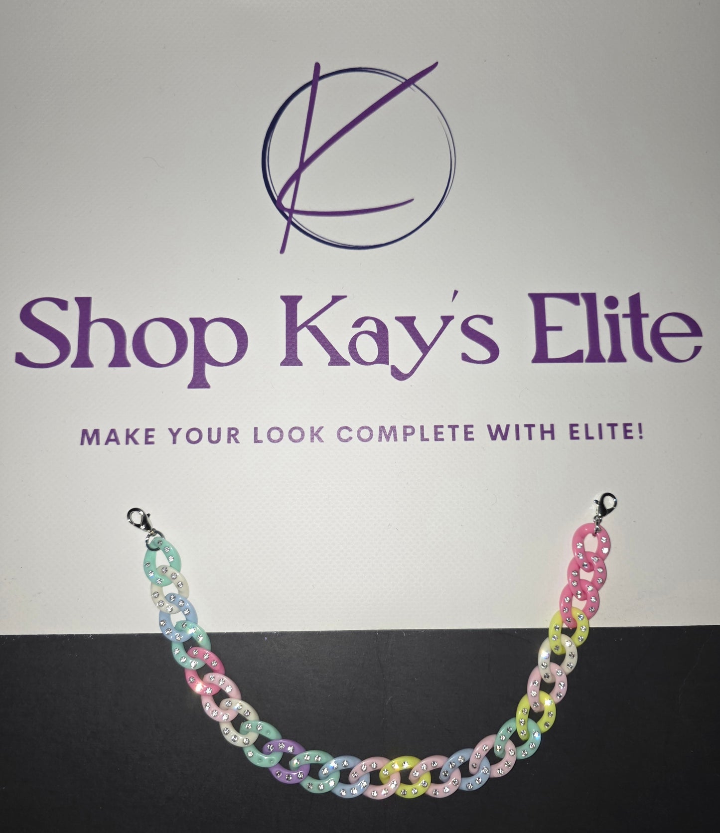 Rhinestone Hat Chains