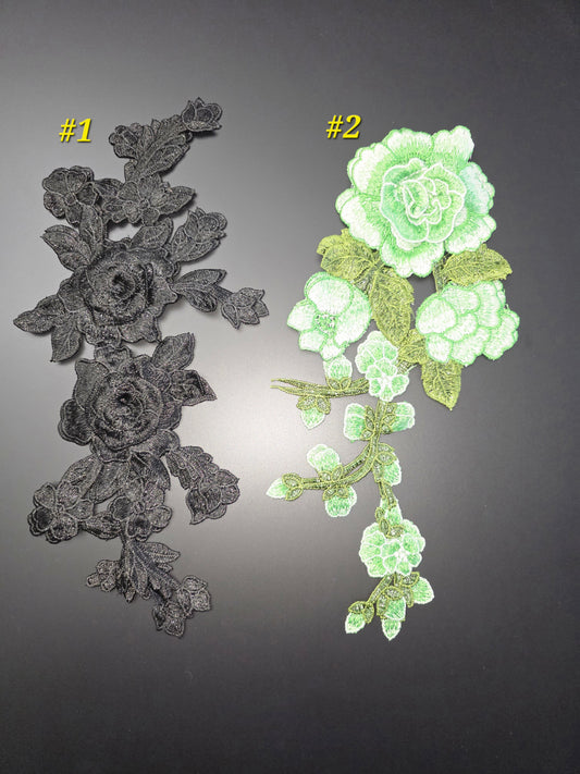 Long Stem (Glue/Sew On)