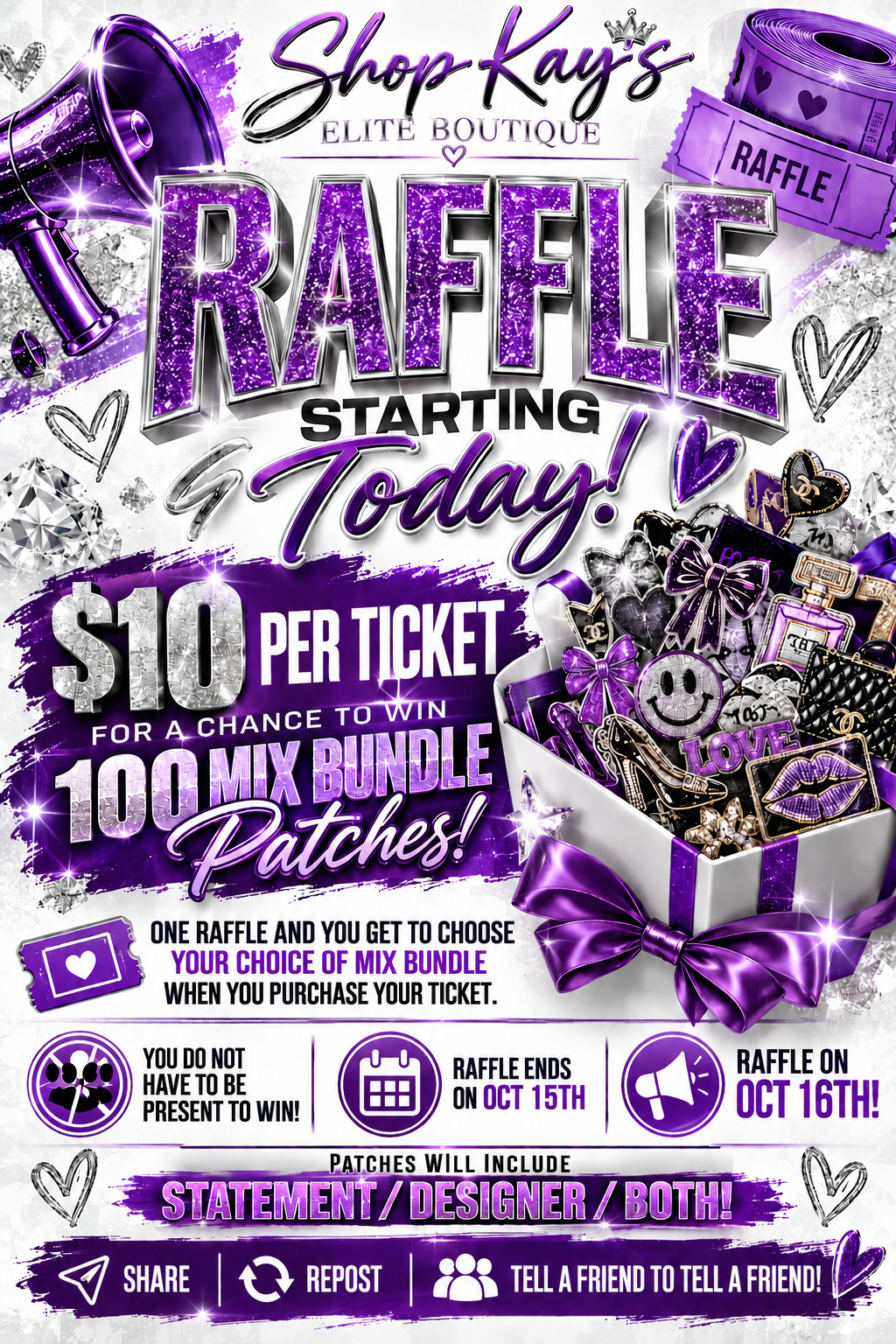 RAFFLE for Patches