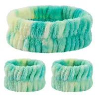 Tie Dye Fash Wash Headband Sets