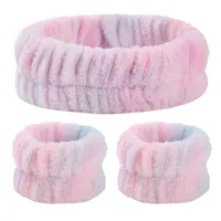 Tie Dye Fash Wash Headband Sets