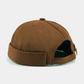 Solid No Brim (Black/Brown)