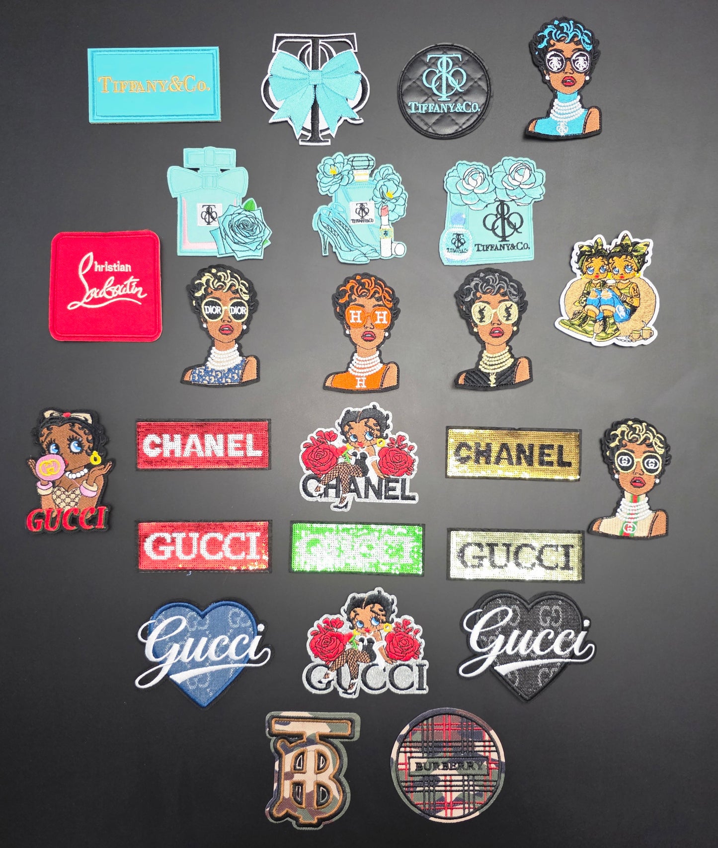 Designer Inspired Patches/DTF