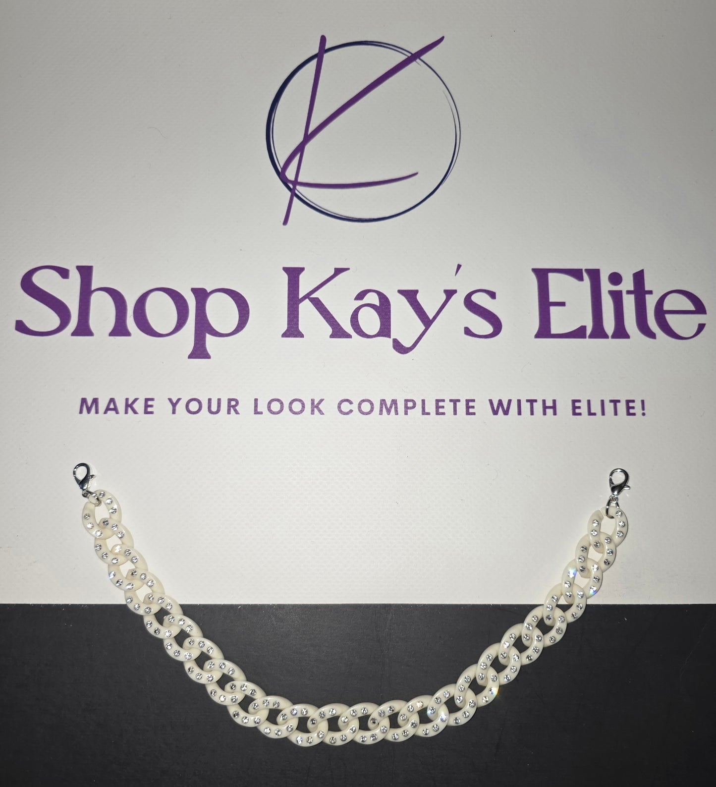 Rhinestone Hat Chains