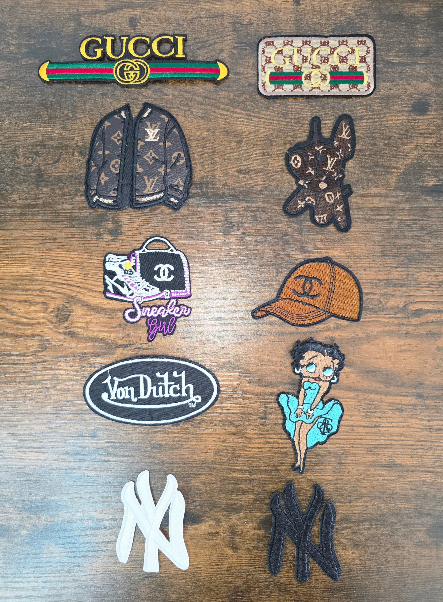 Designer Inspired Patches/DTF