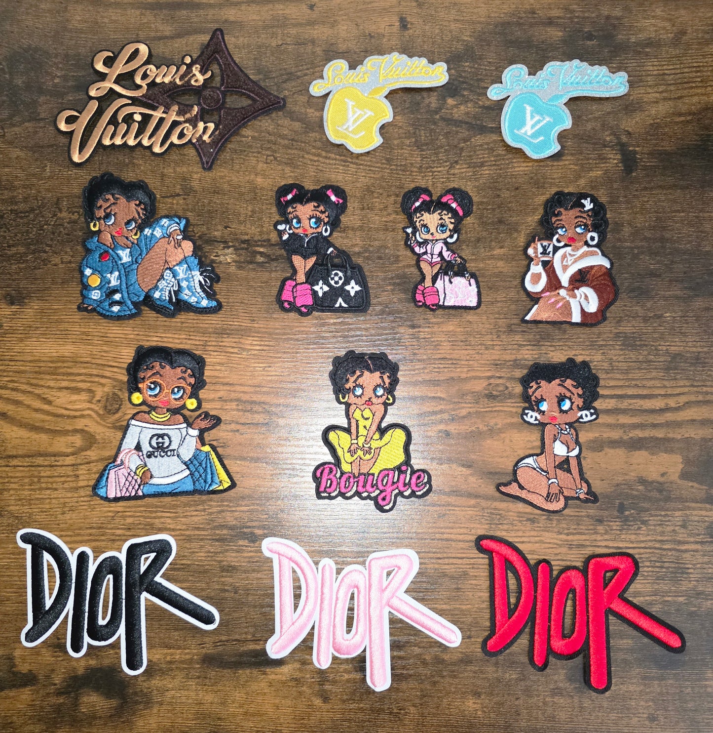 Designer Inspired Patches/DTF