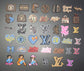 Designer Inspired Patches/DTF