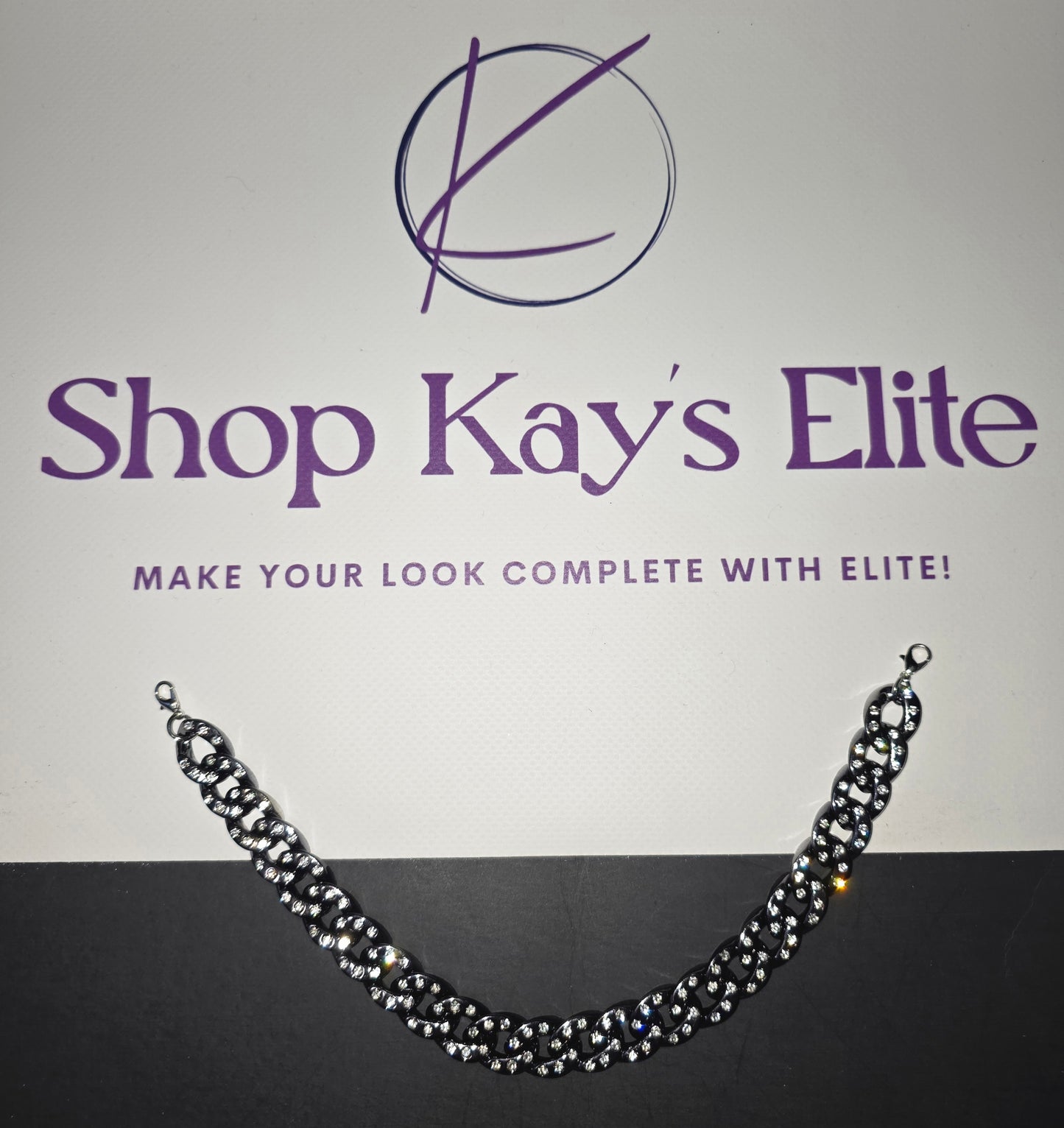 Rhinestone Hat Chains