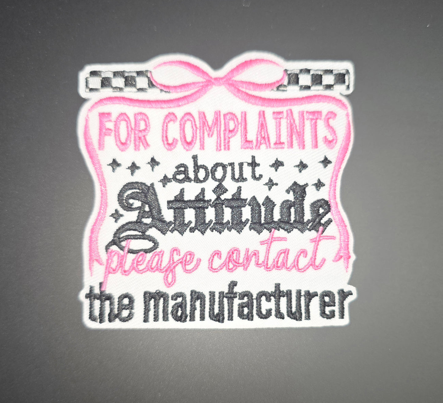 Pt. 34 Statement Patches