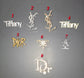 Tiff, Y, D & P Brooches