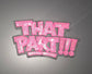 Pt. 55 Statement Patches