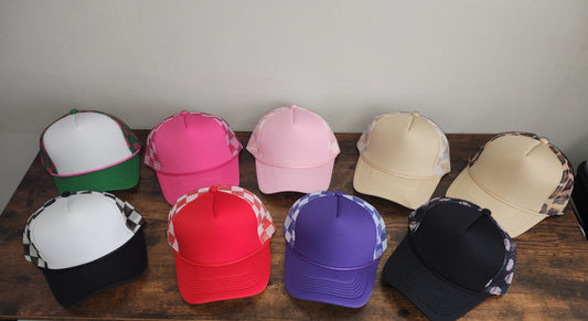 Blank Hat Options