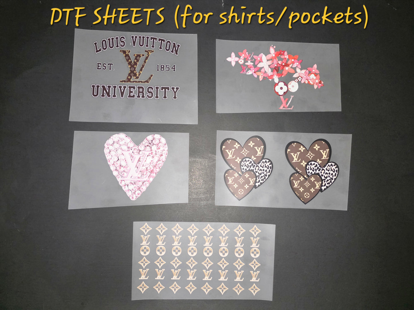 Designer Inspired Patches/DTF