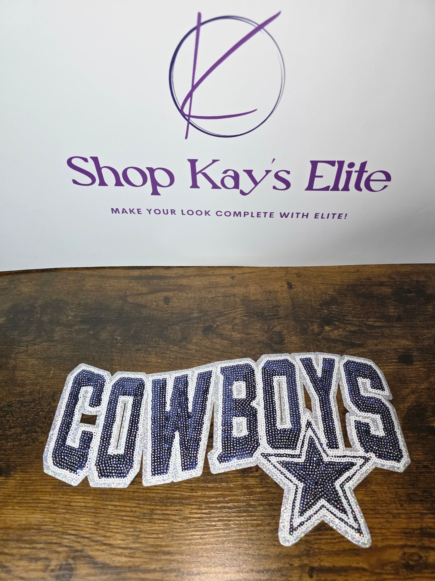 Football Iron-On Patches