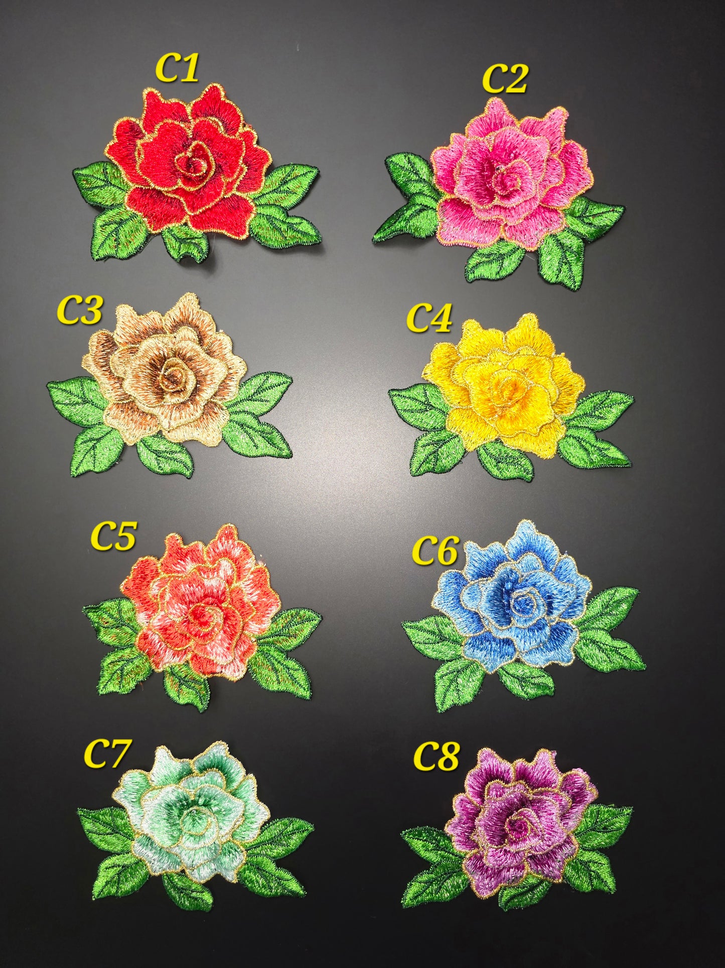 Single Flower (Glue/Sew On)