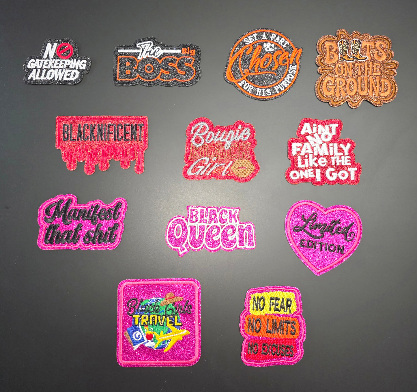 Pt. 40 Statement Patches