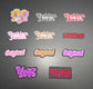 Pt. 36 Statement Patches