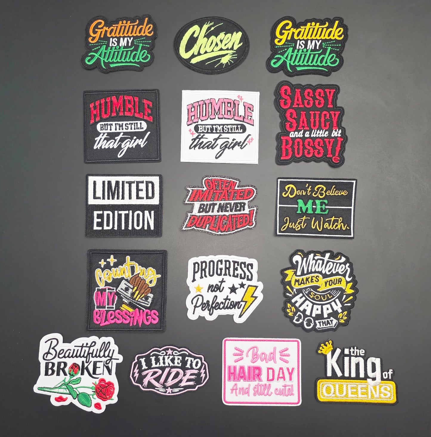 Pt. 58 Statement Patches