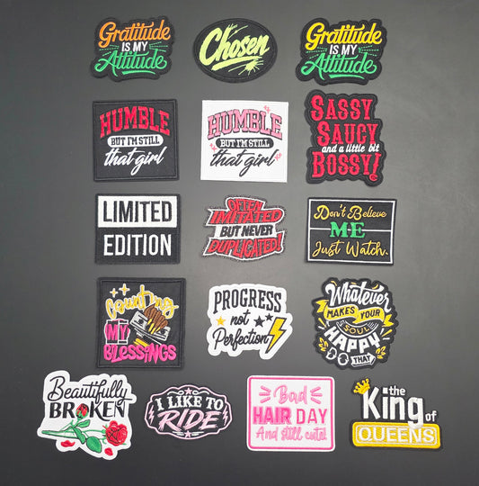 Pt. 58 Statement Patches