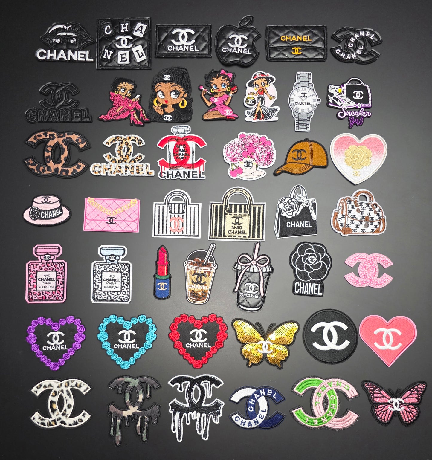 Designer Inspired Patches/DTF