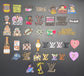 Designer Inspired Patches/DTF