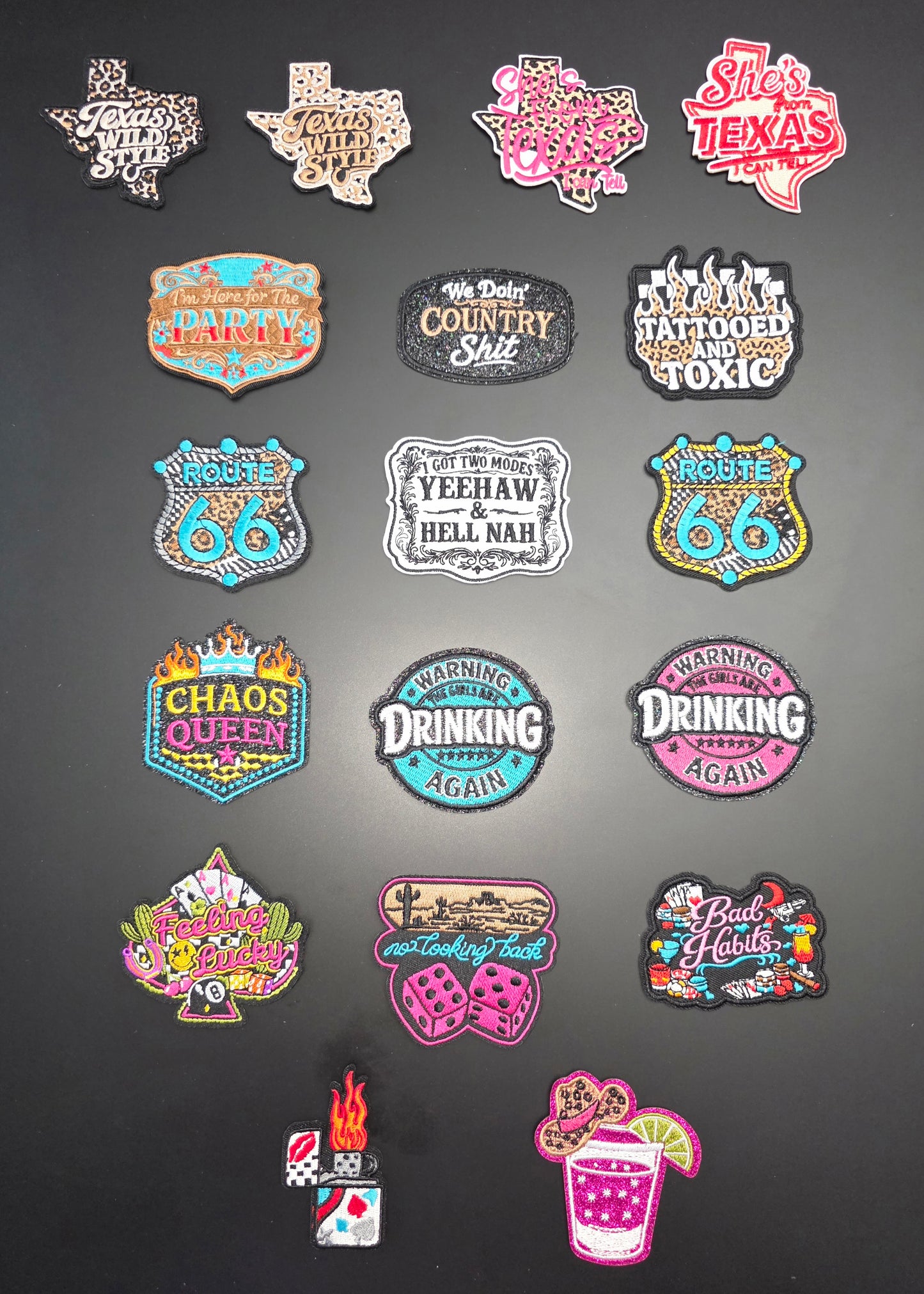 Pt. 45 Statement Patches