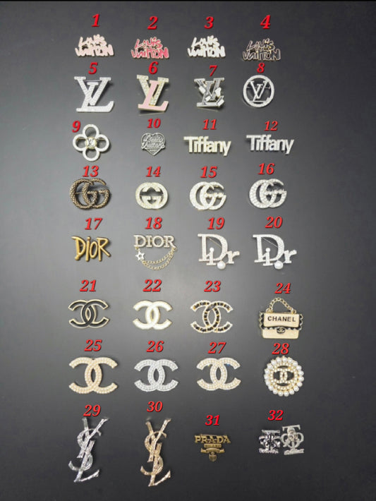 Designer Inspired Brooches