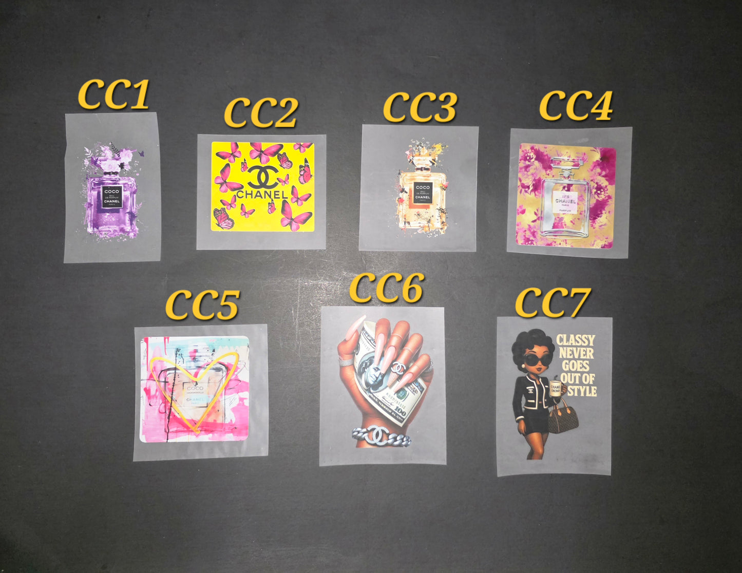 Designer Inspired Patches/DTF