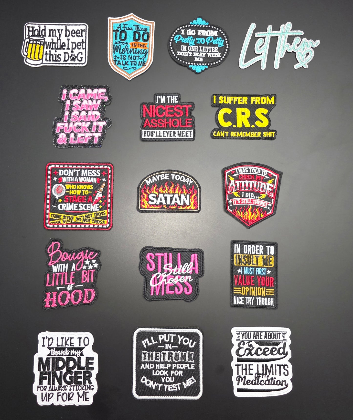 Pt.43 Statement Patches