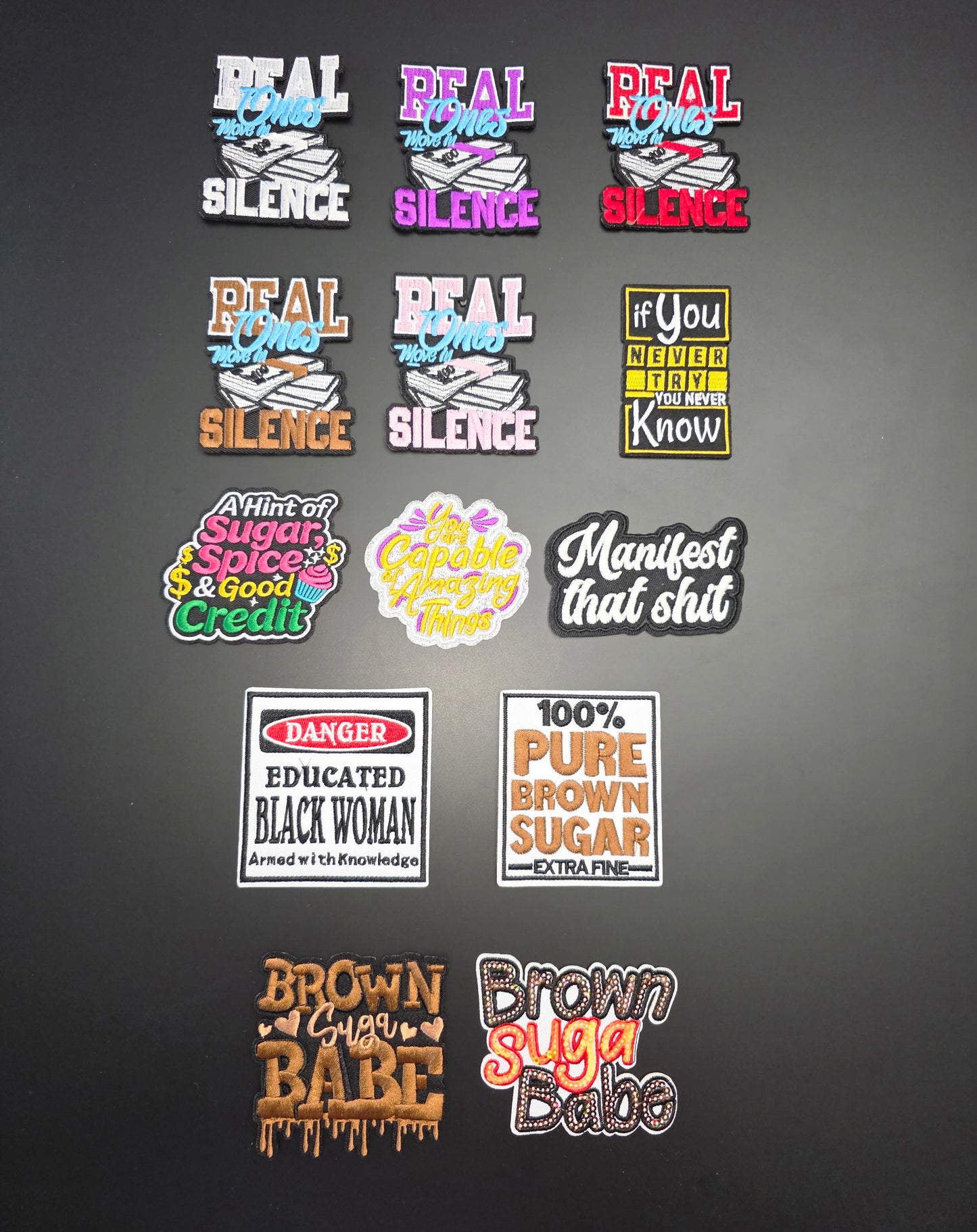 Pt.41 Statement Patches