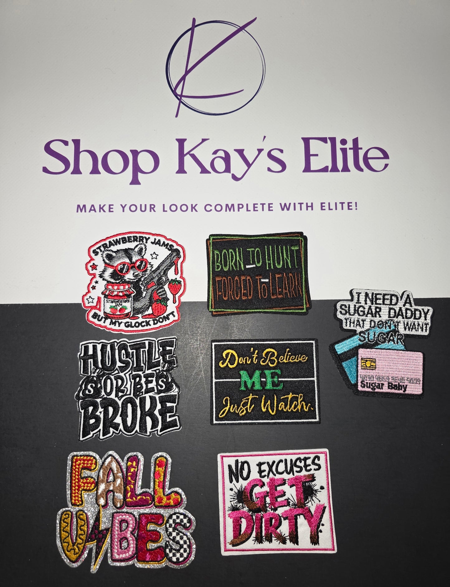 Variety Statement Patches