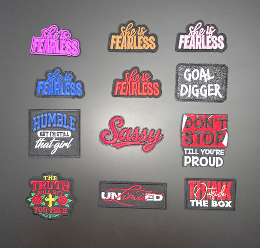 Pt. 32 Statement Patches
