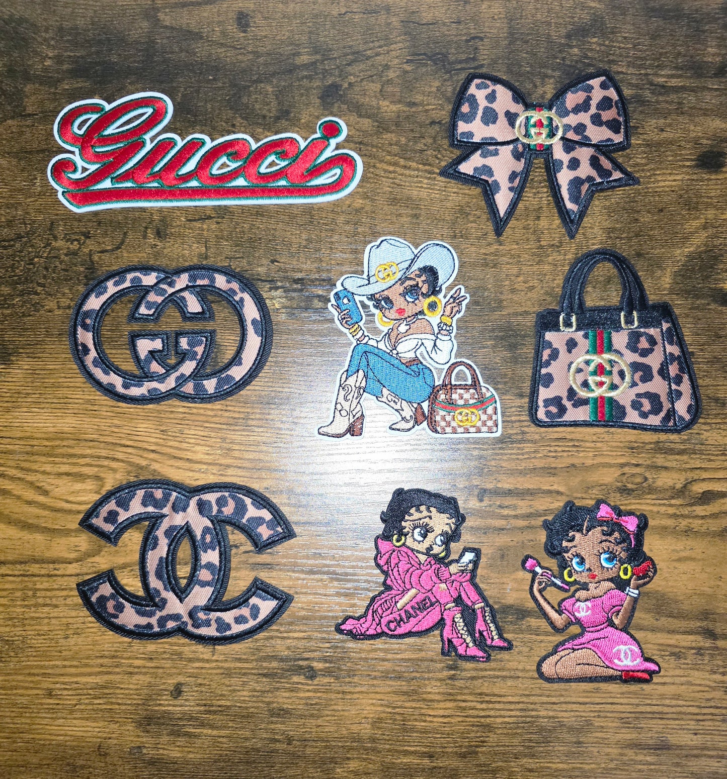 Designer Inspired Patches/DTF