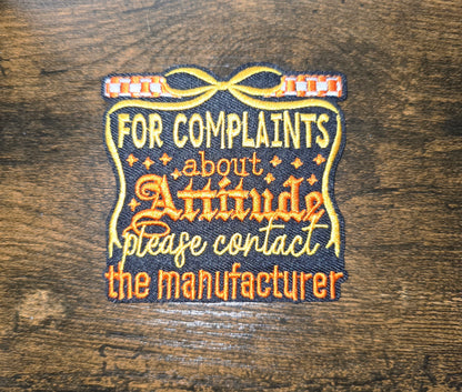 Pt. 30 Statement Patches