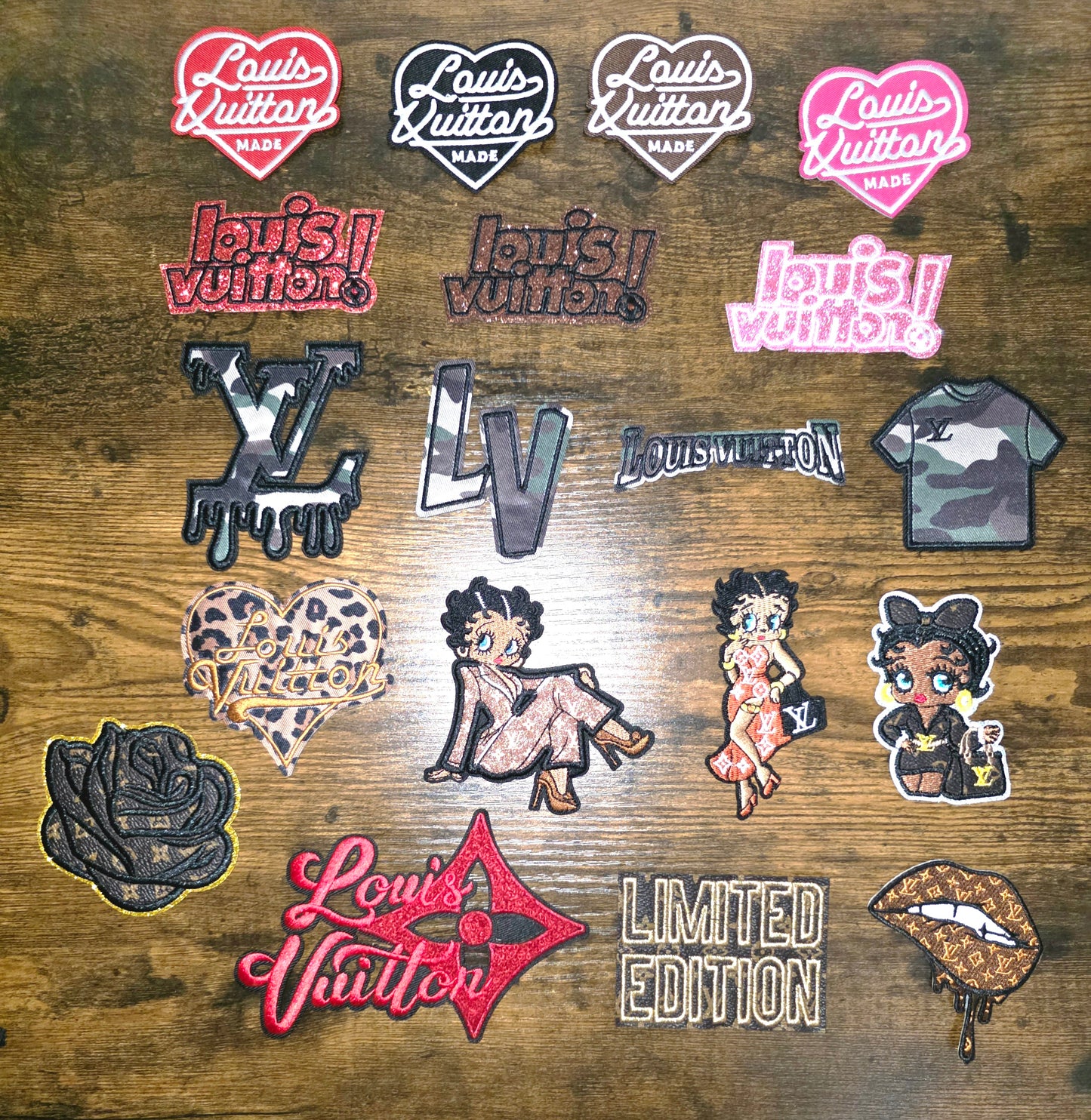 Designer Inspired Patches/DTF