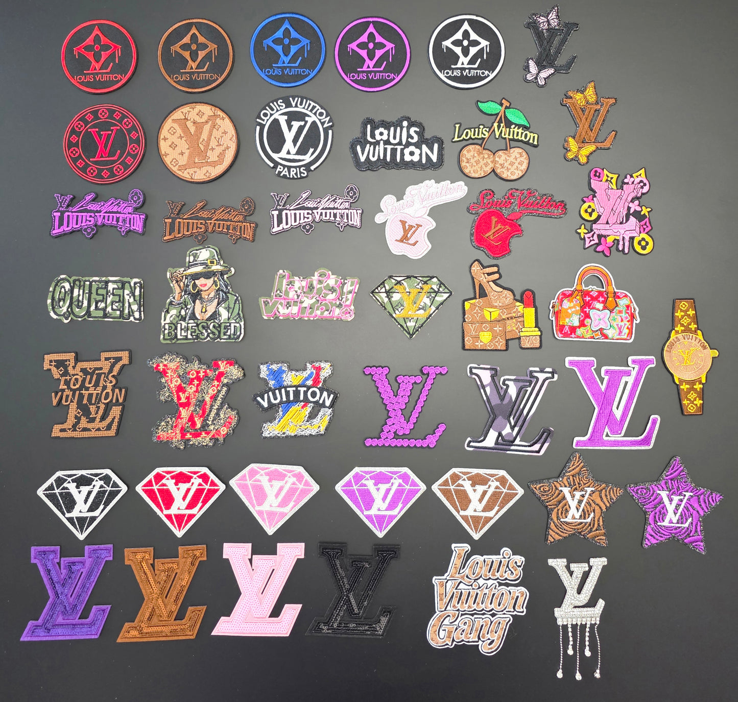 Designer Inspired Patches/DTF