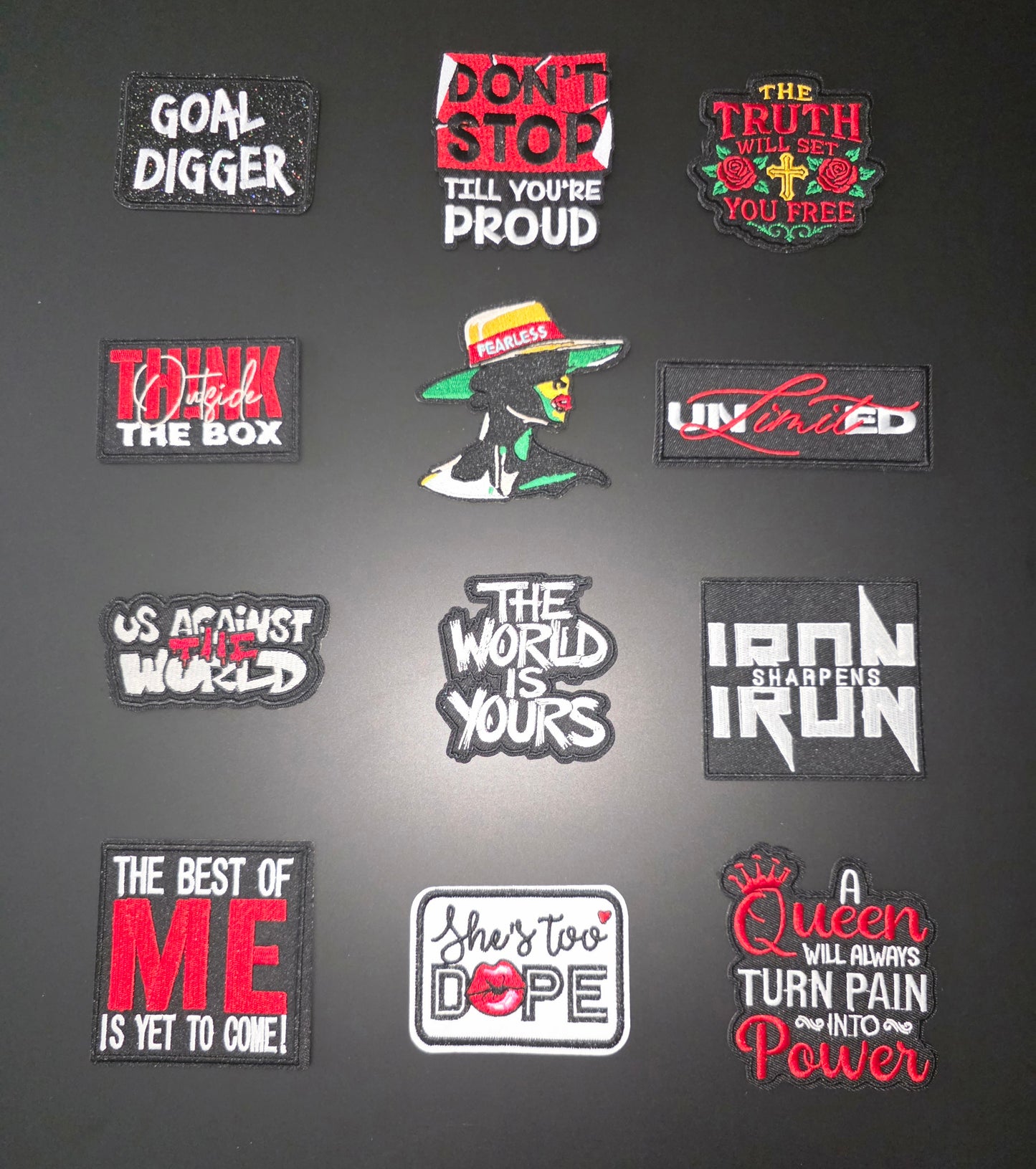Pt. 35 Statement Patches