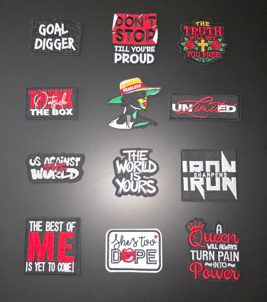 Pt. 35 Statement Patches
