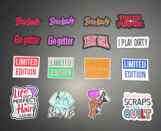 Pt. 37 Statement Patches