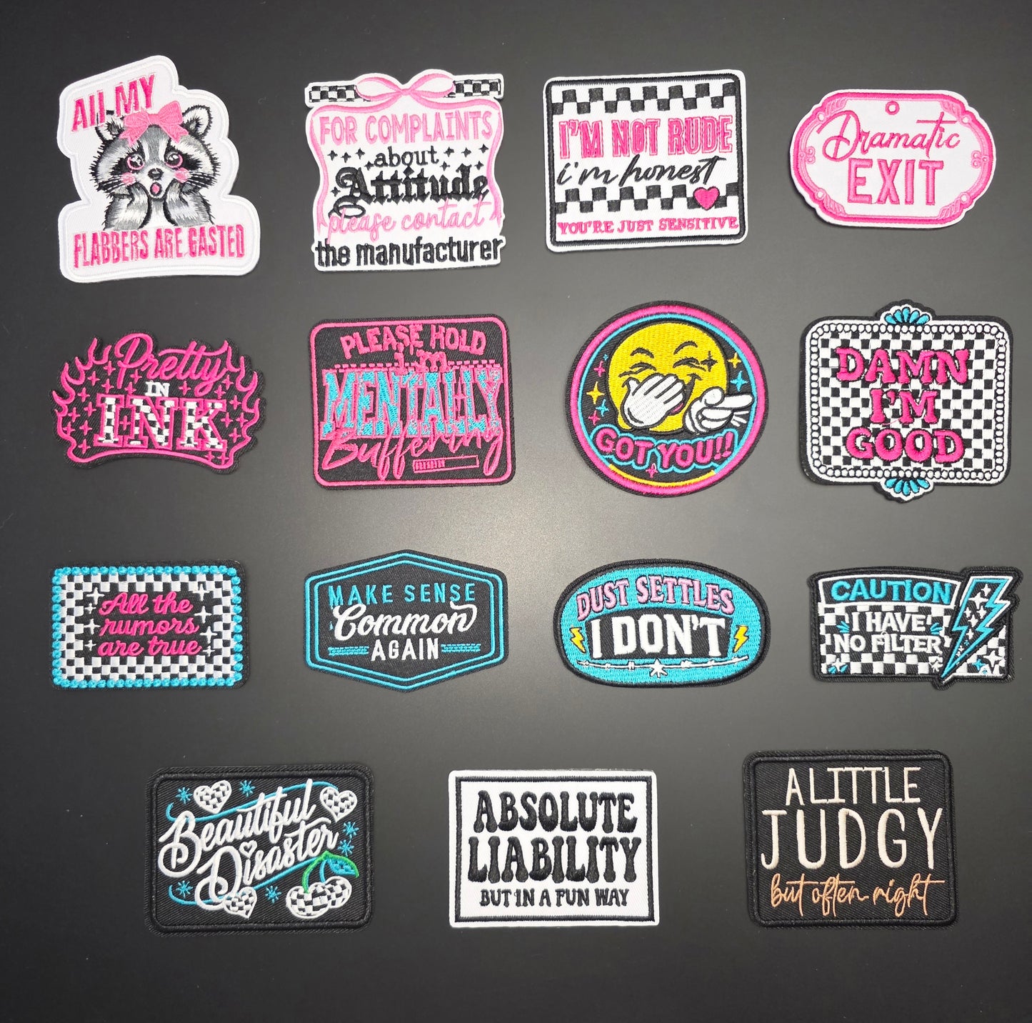 Pt. 34 Statement Patches