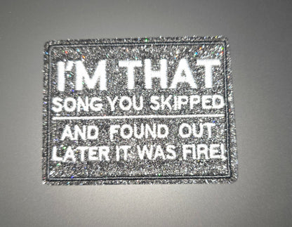 Pt. 51 Statement Patches