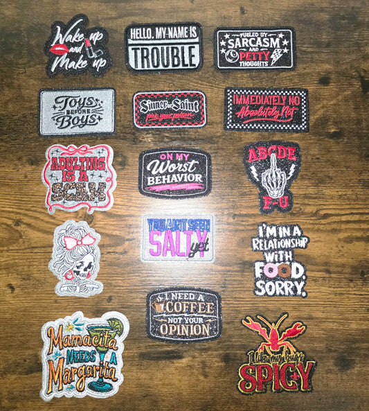 Pt. 15 Statement Patches