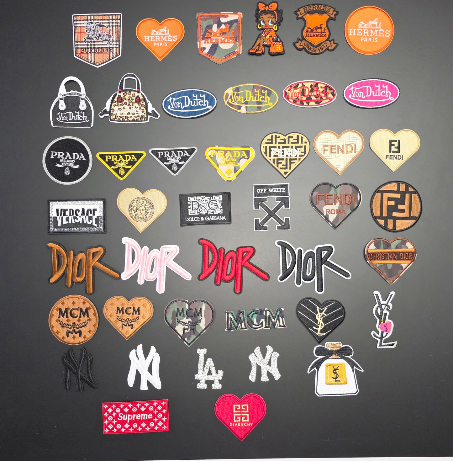 Designer Inspired Patches/DTF