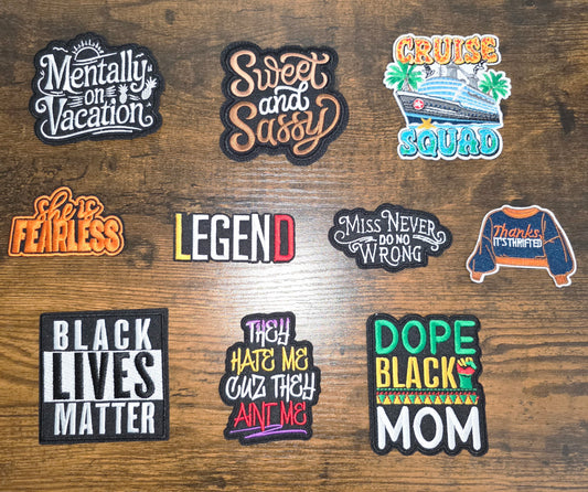 Pt. 31 Statement Patches